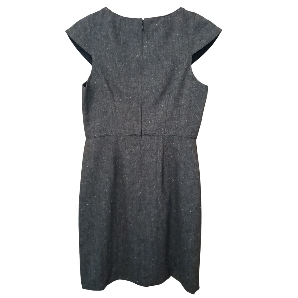 J. Crew Suiting Wool Blend Gray Dress Career Office Business Casual - Picture 5 of 13